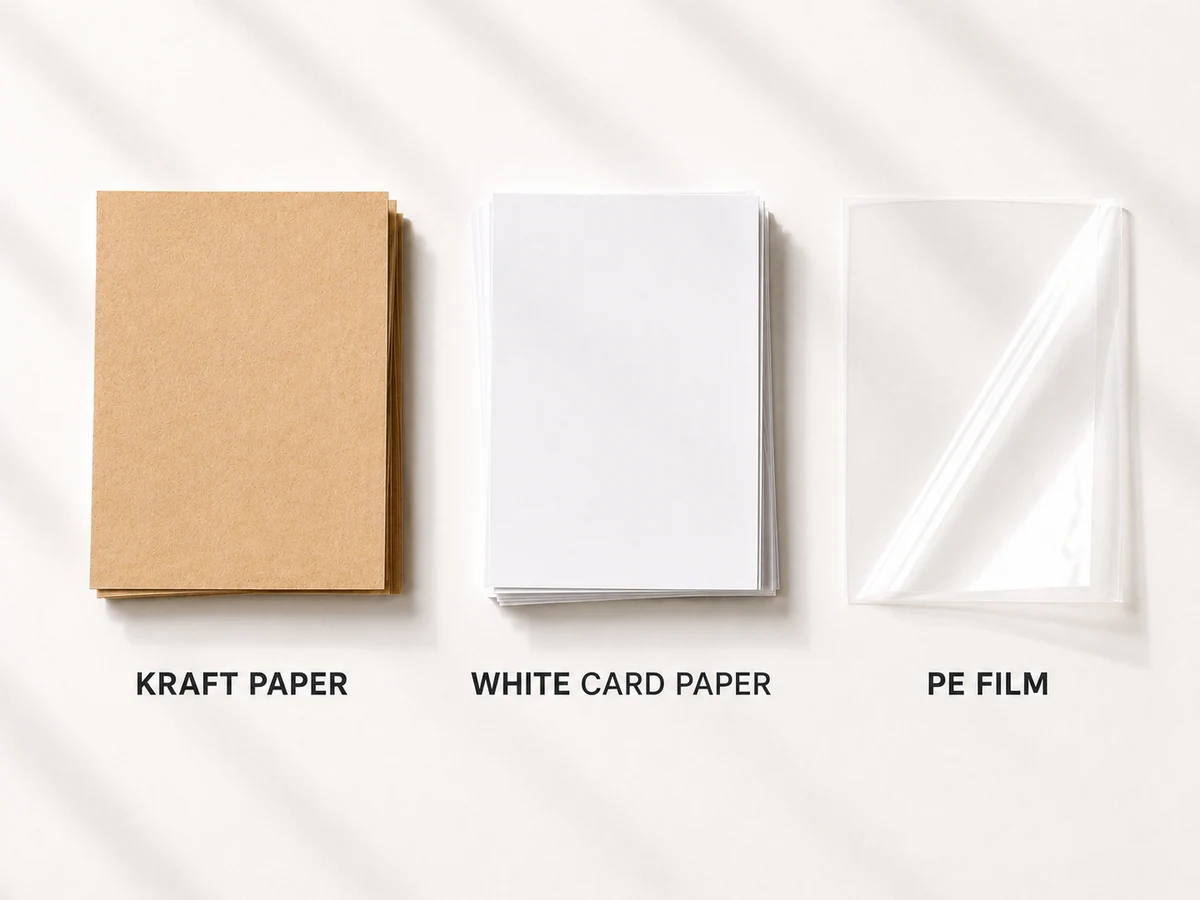 Material details for custom packaging quotation