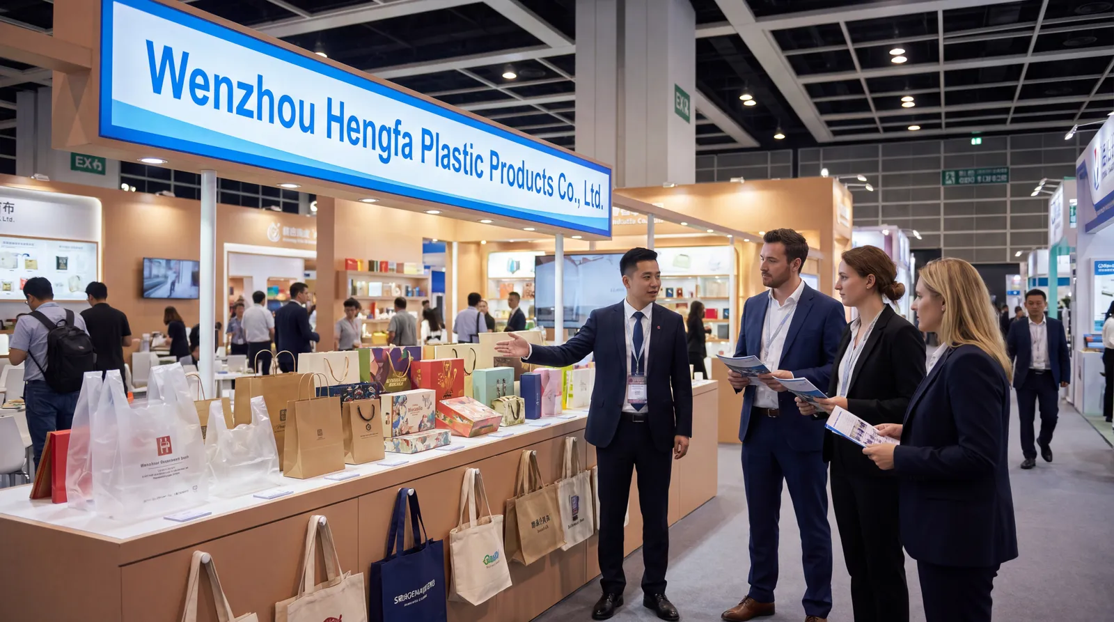Hengfor Packaging trade show booth